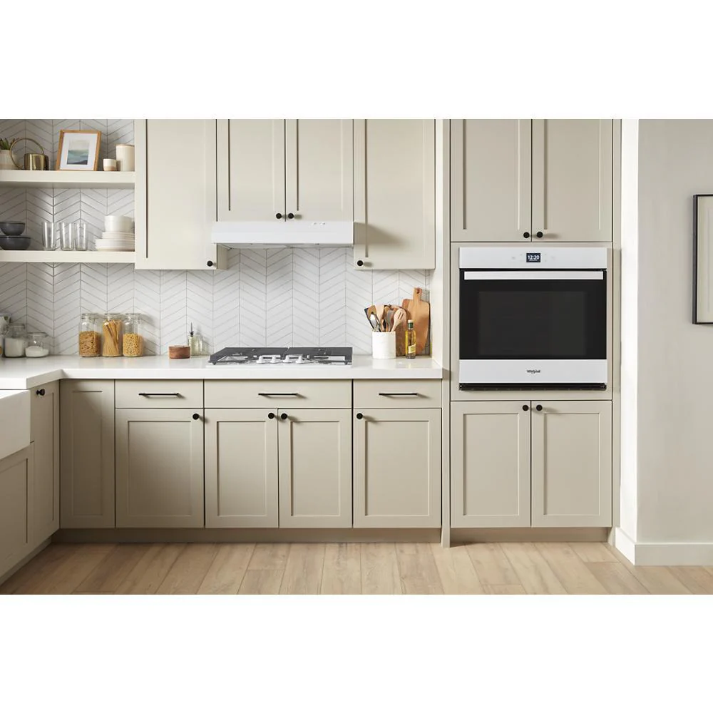Whirlpool WOES5027LW 4.3 Cu. Ft. Single Wall Oven with Air Fry When Connected - Image 8