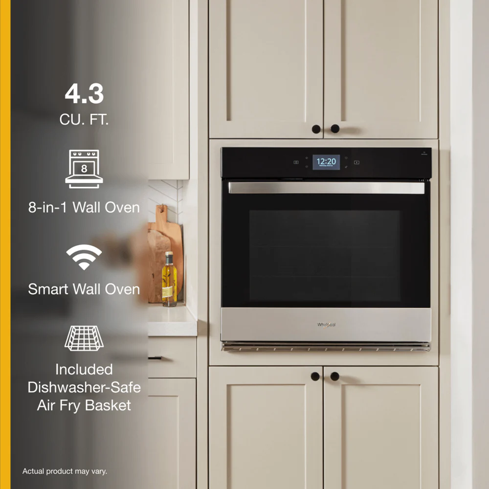 Whirlpool WOES7027PZ 4.3 Cu. Ft. Single Smart Wall Oven with Air Fry - Image 3