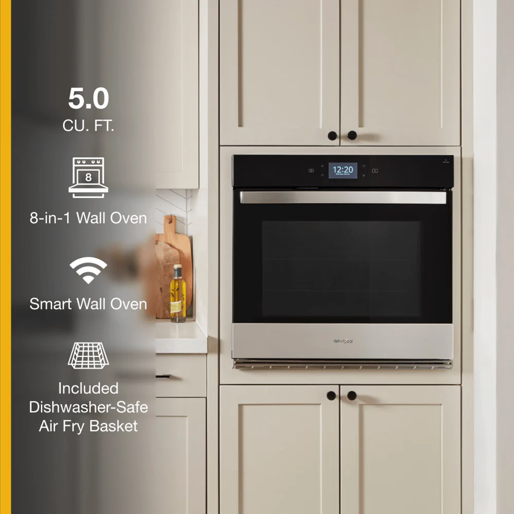 Whirlpool WOES7030PZ 5.0 Cu. Ft. Single Smart Wall Oven with Air Fry - Image 3
