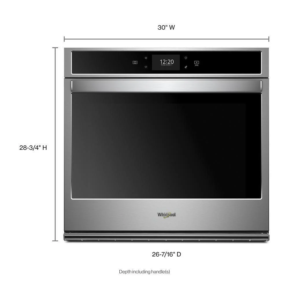 Whirlpool WOS72EC0HS 5.0 cu. ft. Smart Single Convection Wall Oven with Air Fry, when Connected - Image 4