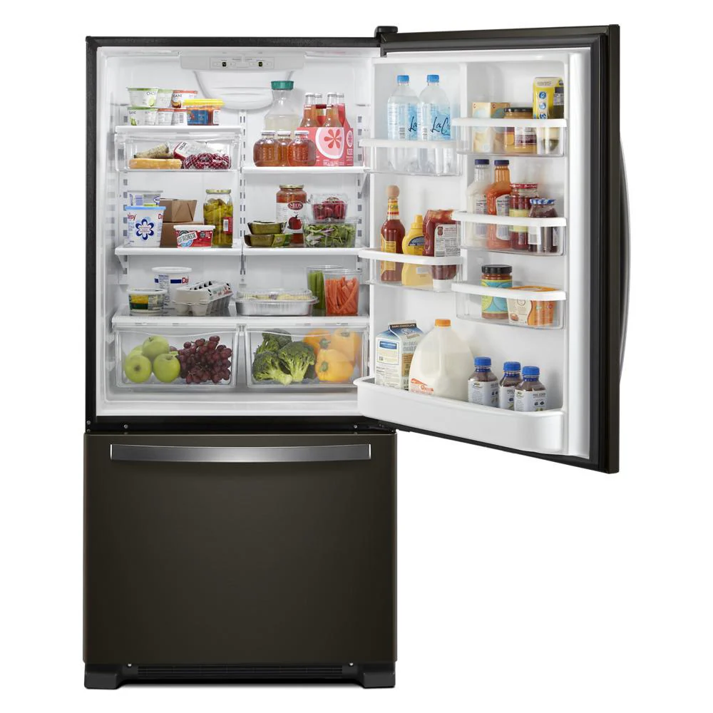 Whirlpool WRB322DMHV 33-inch wide Bottom-Freezer Refrigerator - 22 cu. ft. - Image 2