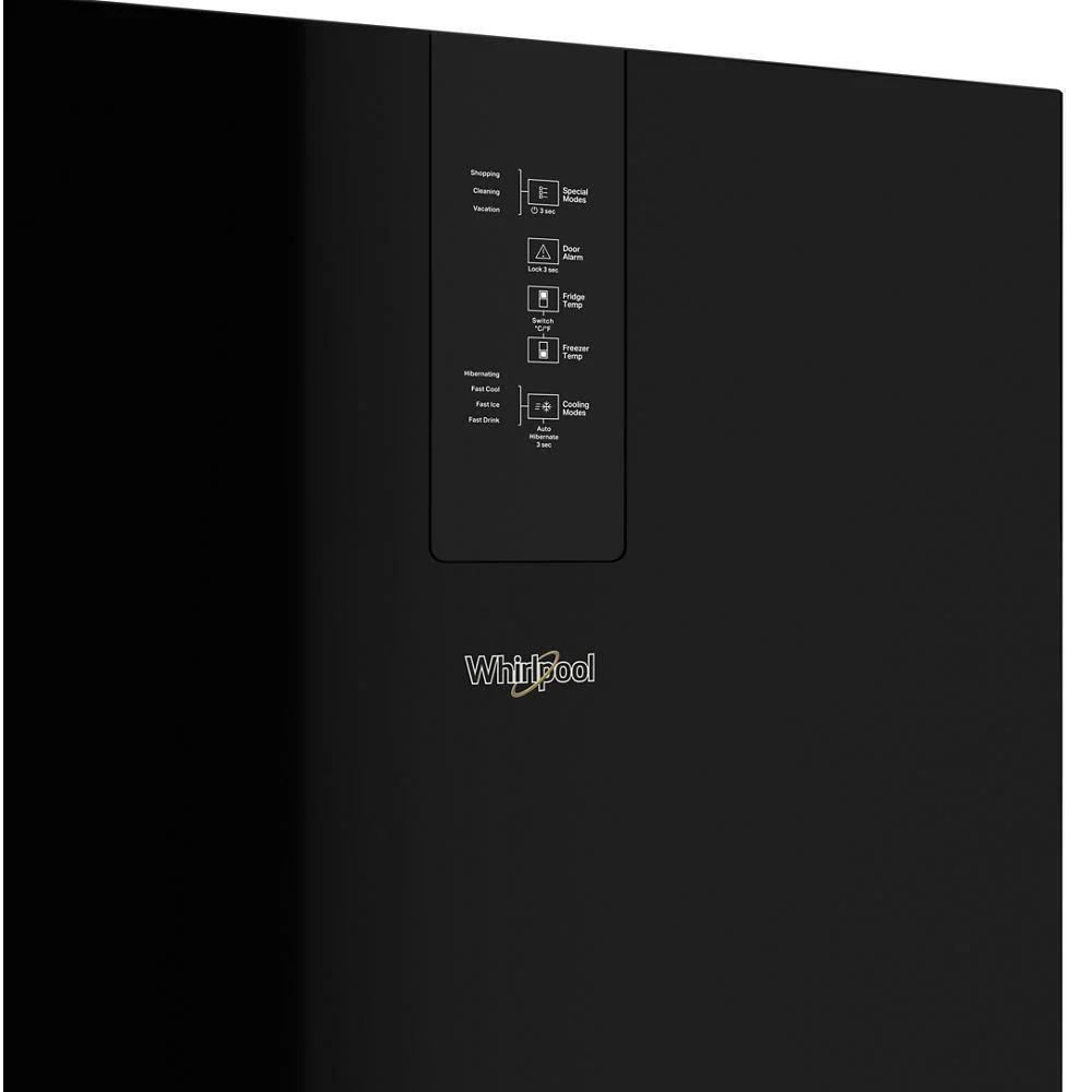 Whirlpool WRB533CZJB 24-inch Wide Garage-Ready Bottom-Freezer Refrigerator - 12.9 cu. ft. - Image 3
