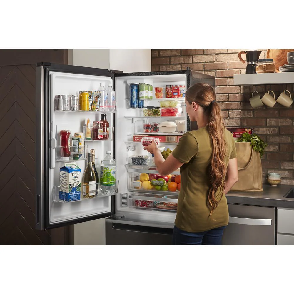 Whirlpool WRB543CMJV 24-inch Wide Garage- Ready Bottom-Freezer Refrigerator - 12.9 cu. ft. - Image 8