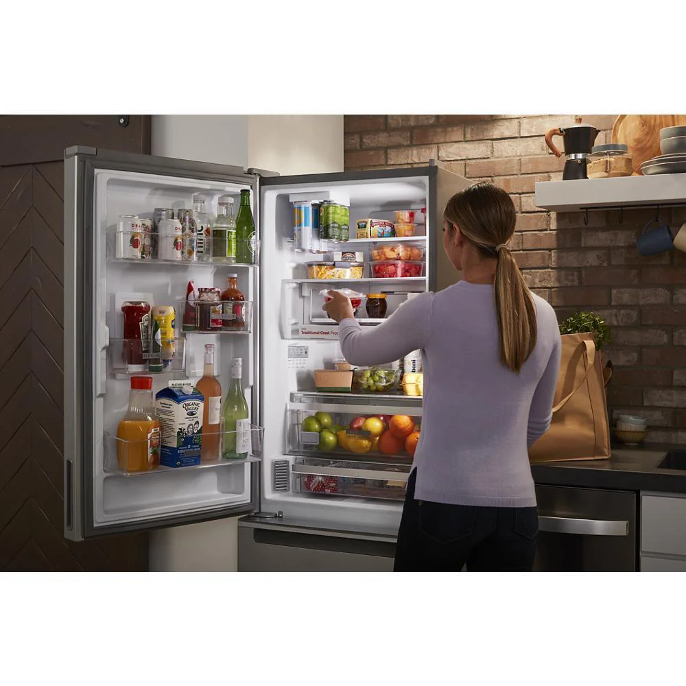 Whirlpool WRB543CMJZ 24-inch Wide Garage-Ready Bottom-Freezer Refrigerator - 12.9 cu. ft. - Image 15