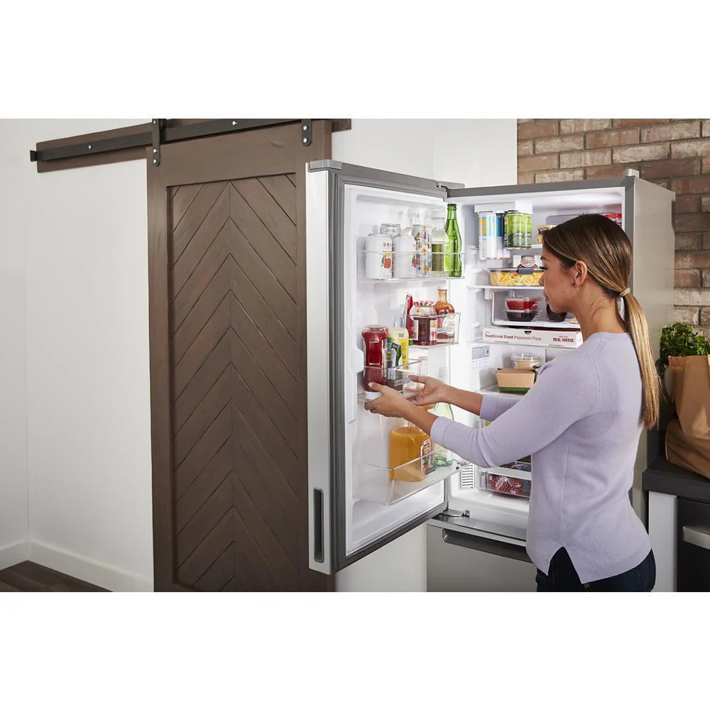 Whirlpool WRB543CMJZ 24-inch Wide Garage-Ready Bottom-Freezer Refrigerator - 12.9 cu. ft. - Image 17