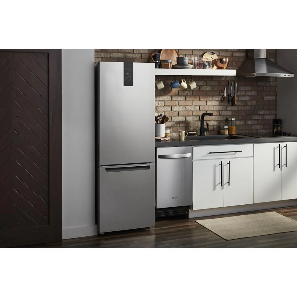Whirlpool WRB543CMJZ 24-inch Wide Garage-Ready Bottom-Freezer Refrigerator - 12.9 cu. ft. - Image 9