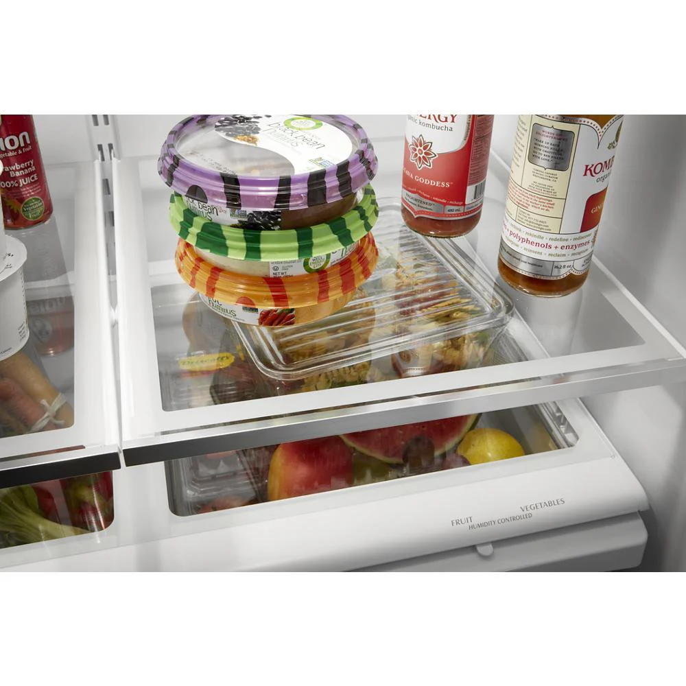 Whirlpool 36-inch Wide Counter Depth French Door Refrigerator - 20 cu. ft. - Image 10