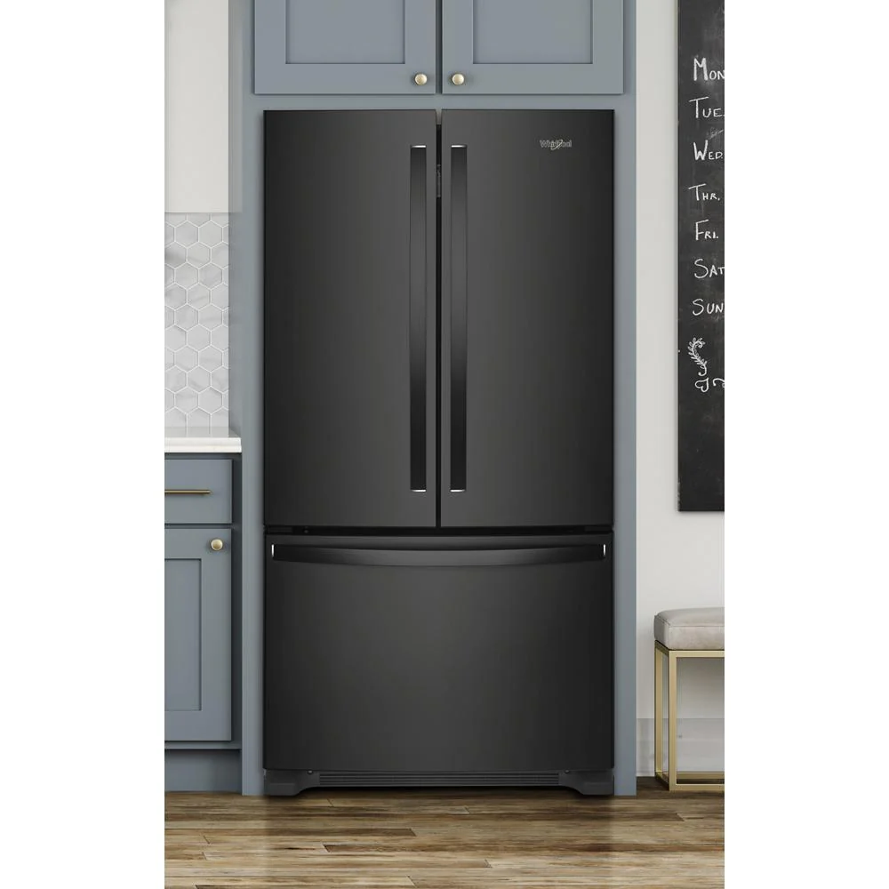 Whirlpool 36-inch Wide Counter Depth French Door Refrigerator - 20 cu. ft. - Image 2