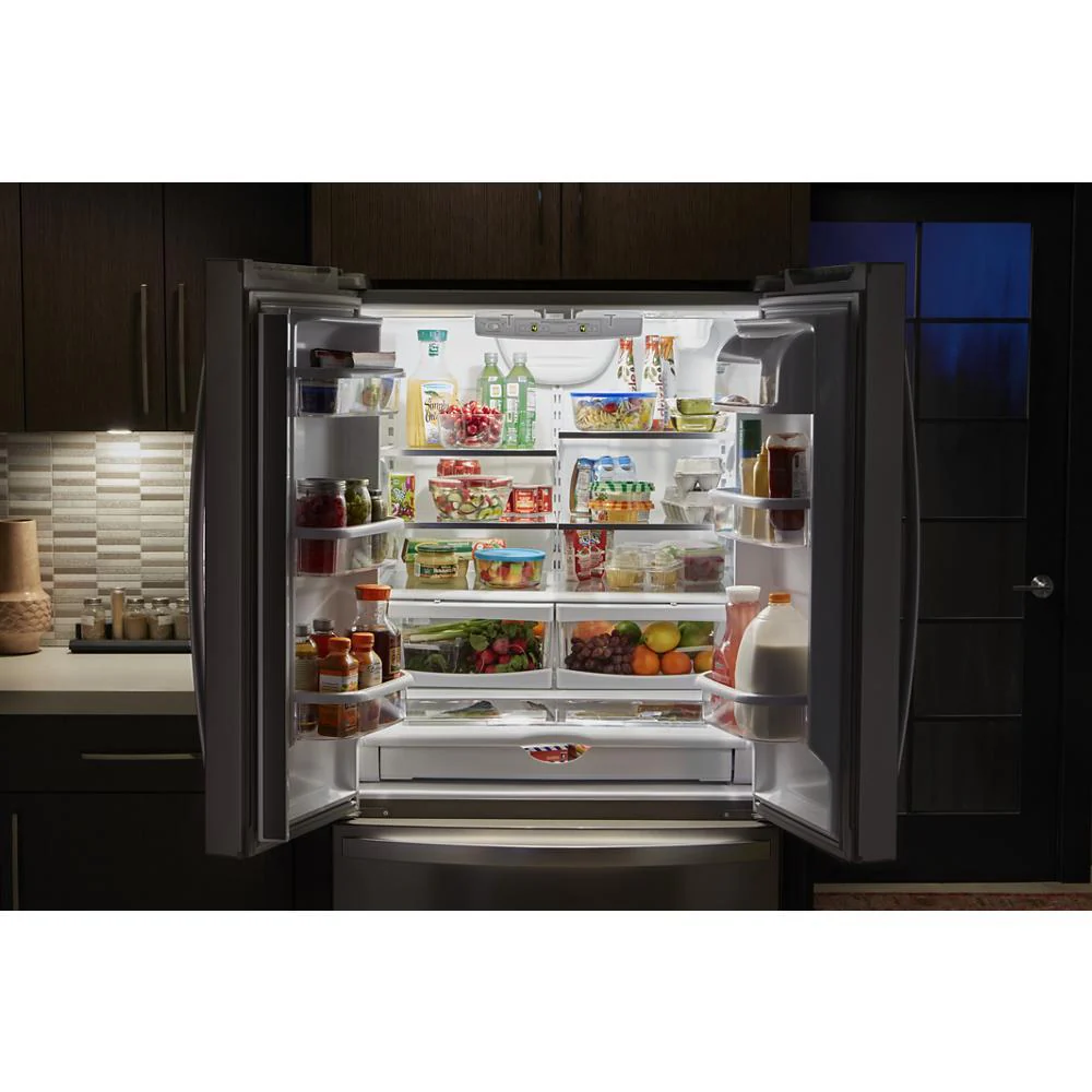 Whirlpool 36-inch Wide Counter Depth French Door Refrigerator - 20 cu. ft. - Image 2