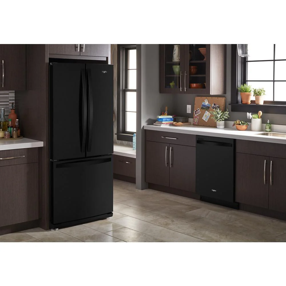Whirlpool WRF560SMHB 30-inch Wide French Door Refrigerator - 20 cu. ft. - Image 5