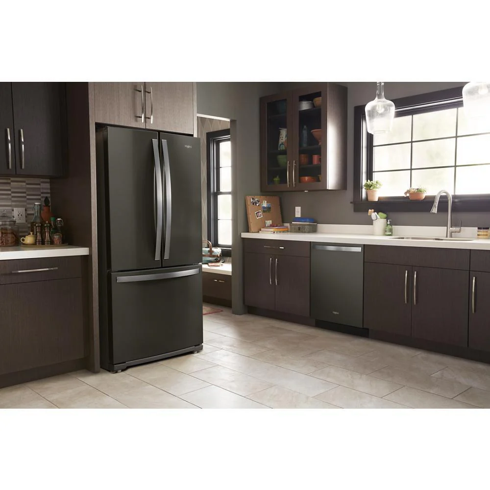 Whirlpool WRF560SMHV 30-inch Wide French Door Refrigerator - 20 cu. ft. - Image 8
