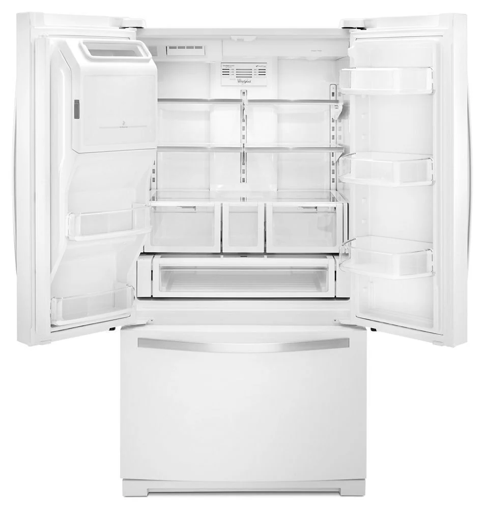 Whirlpool WRF757SDEH 36-inch Wide French Door Bottom Freezer Refrigerator with StoreRight System - 27cu. ft. - Image 2