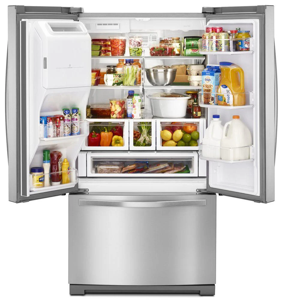Whirlpool WRF767SDEM 36-inch Wide French Door Bottom Freezer Refrigerator with Dual Icemakers - 27 cu. ft. - Image 7