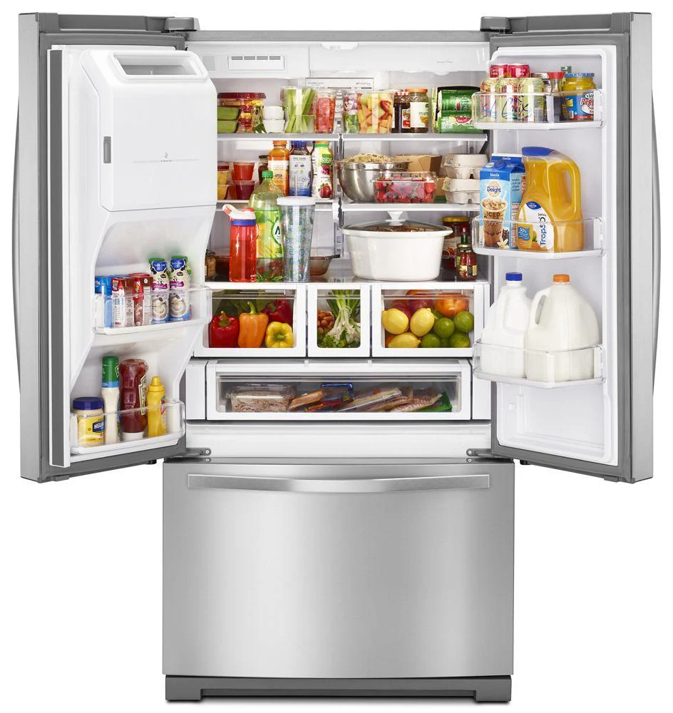 Whirlpool WRF767SDEM 36-inch Wide French Door Bottom Freezer Refrigerator with Dual Icemakers - 27 cu. ft. - Image 8