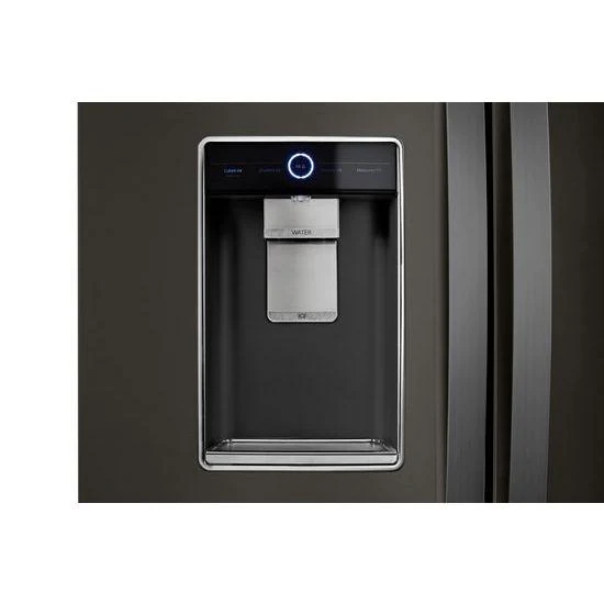 WRF974CIHV Whirlpool® 36-inch Wide Counter Depth French Door-within-Door Refrigerator - 24 cu. ft. - Black Stainless - Image 2