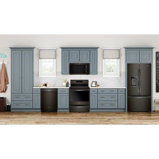 WRF974CIHV Whirlpool® 36-inch Wide Counter Depth French Door-within-Door Refrigerator - 24 cu. ft. - Black Stainless - Image 7