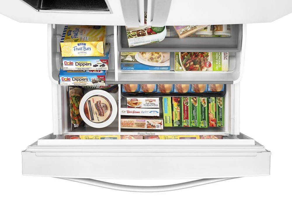 Whirlpool WRF992FIFH 36-inch Wide French Door Refrigerator with Infinity Slide Shelf - 32 cu. ft. - Image 8