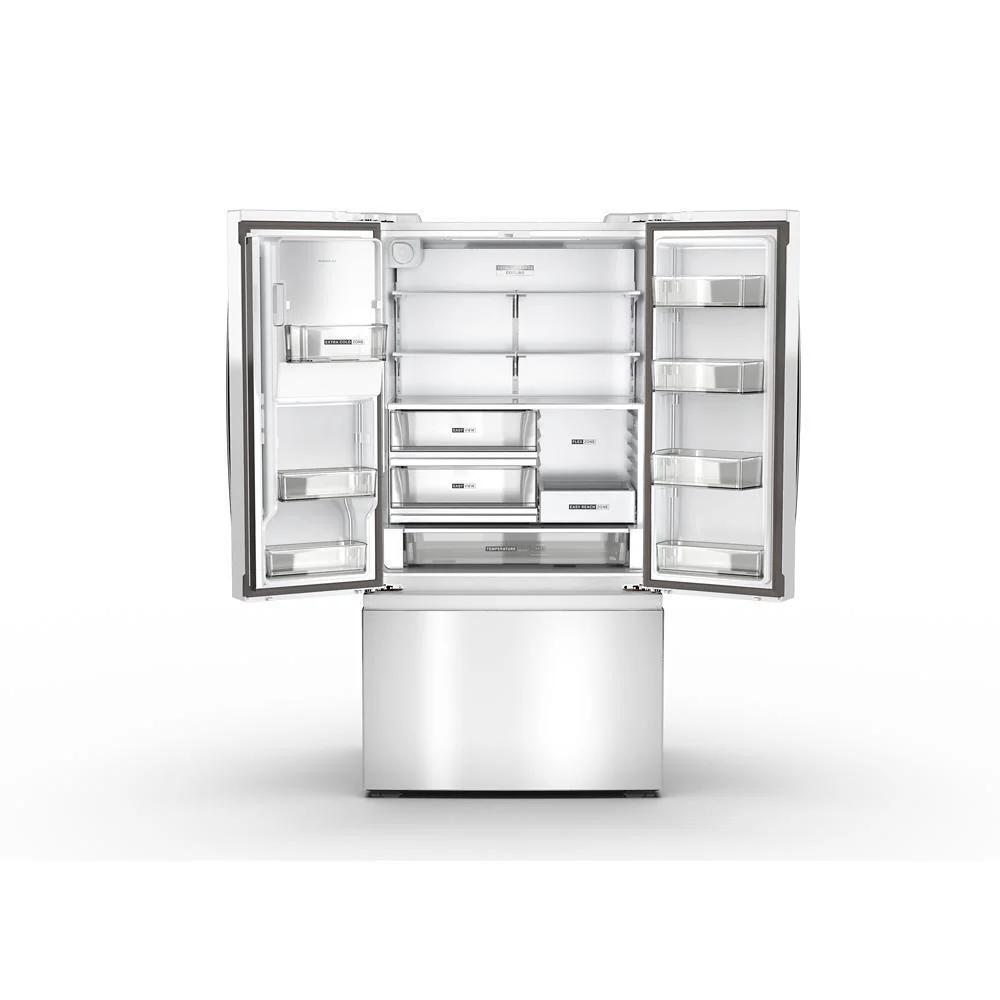 Whirlpool WRFC5036RW 36-inch Wide French Door Refrigerator with In-Door Water & Ice - 23 cu. ft. - Image 3
