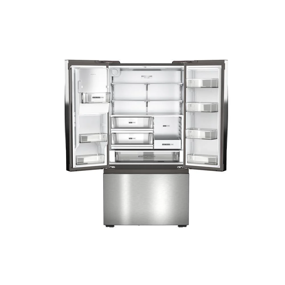Whirlpool WRFC5036RZ 36-inch Wide French Door Refrigerator with In-Door Water & Ice - 23 cu. ft. - Image 2