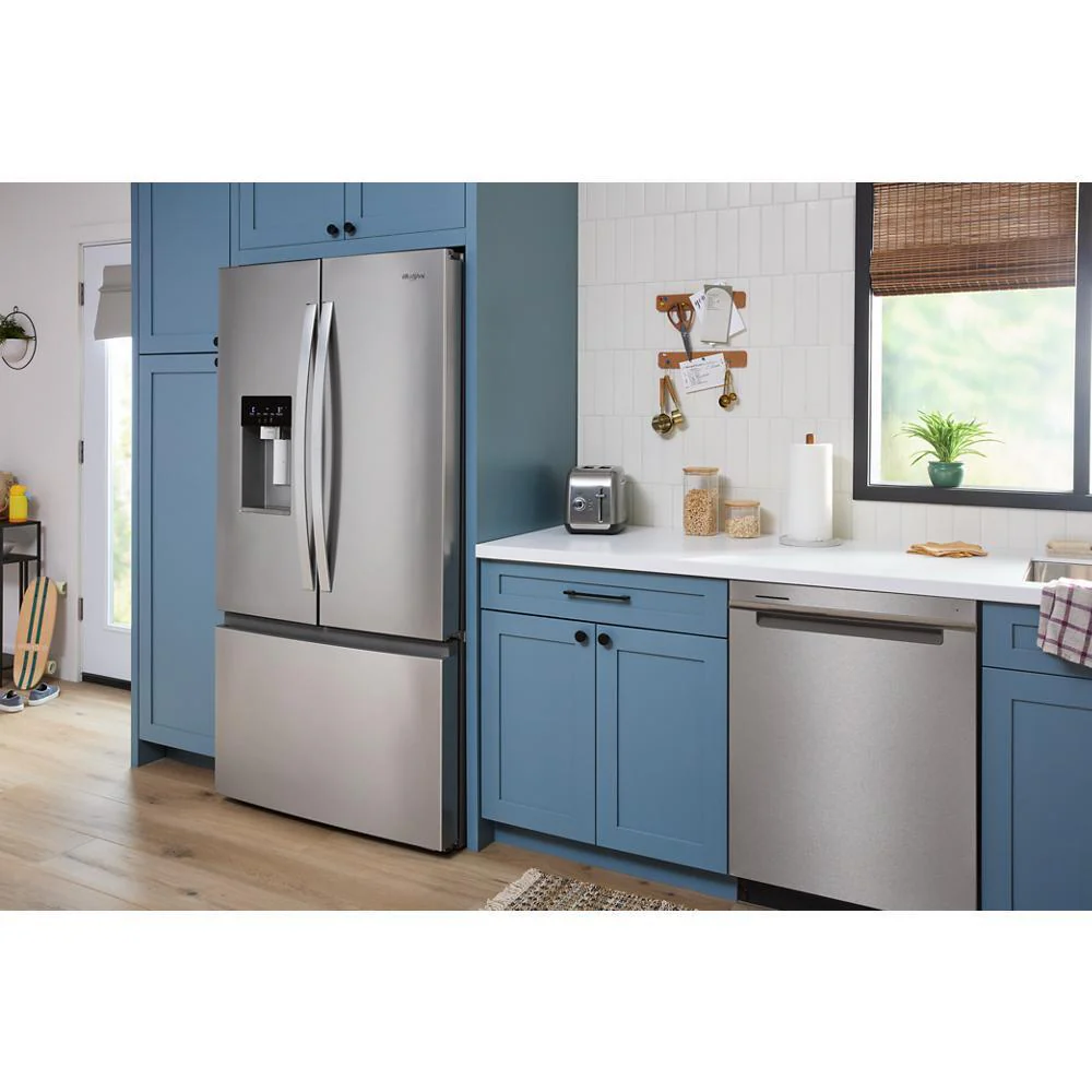 Whirlpool WRFC7036RV 36-inch Wide True Counter Depth 3-Door French Door Refrigerator - 23.4 cu. ft. - Image 5