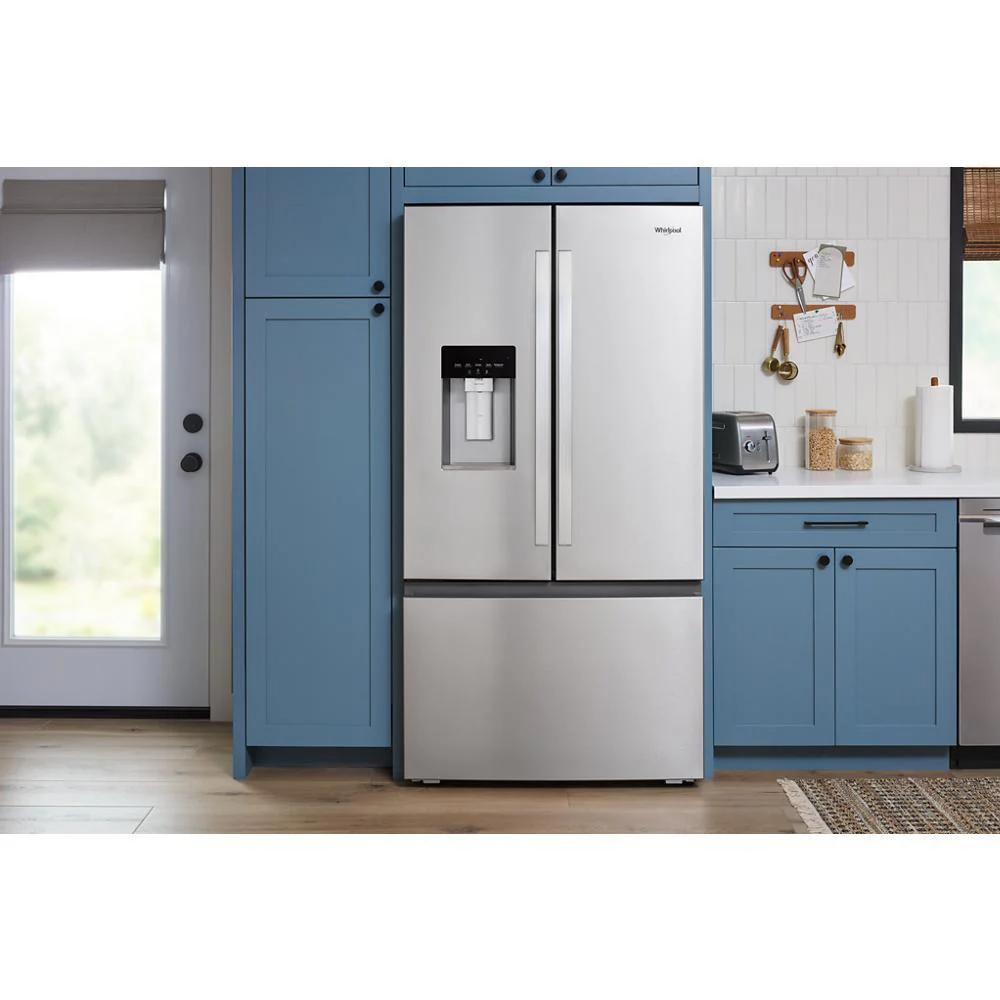 Whirlpool WRFC7036RZ 36-inch Wide True Counter Depth 3-Door French Door Refrigerator - 23.4 cu. ft. - Image 3