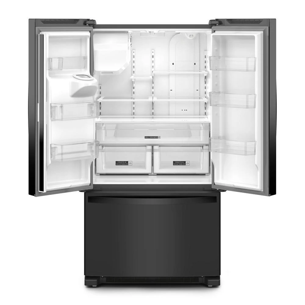 Whirlpool WRFF3436RB 36-Inch Wide French Door Bottom Mount Refrigerator - 25 cu. ft. - Image 2