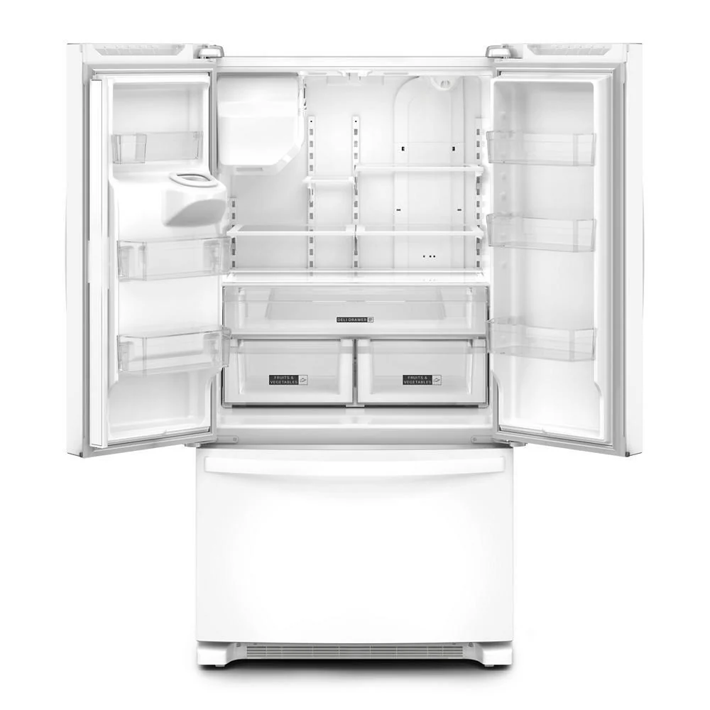 Whirlpool WRFF3436RW 36-Inch Wide French Door Bottom Mount Refrigerator - 25 cu. ft. - Image 2