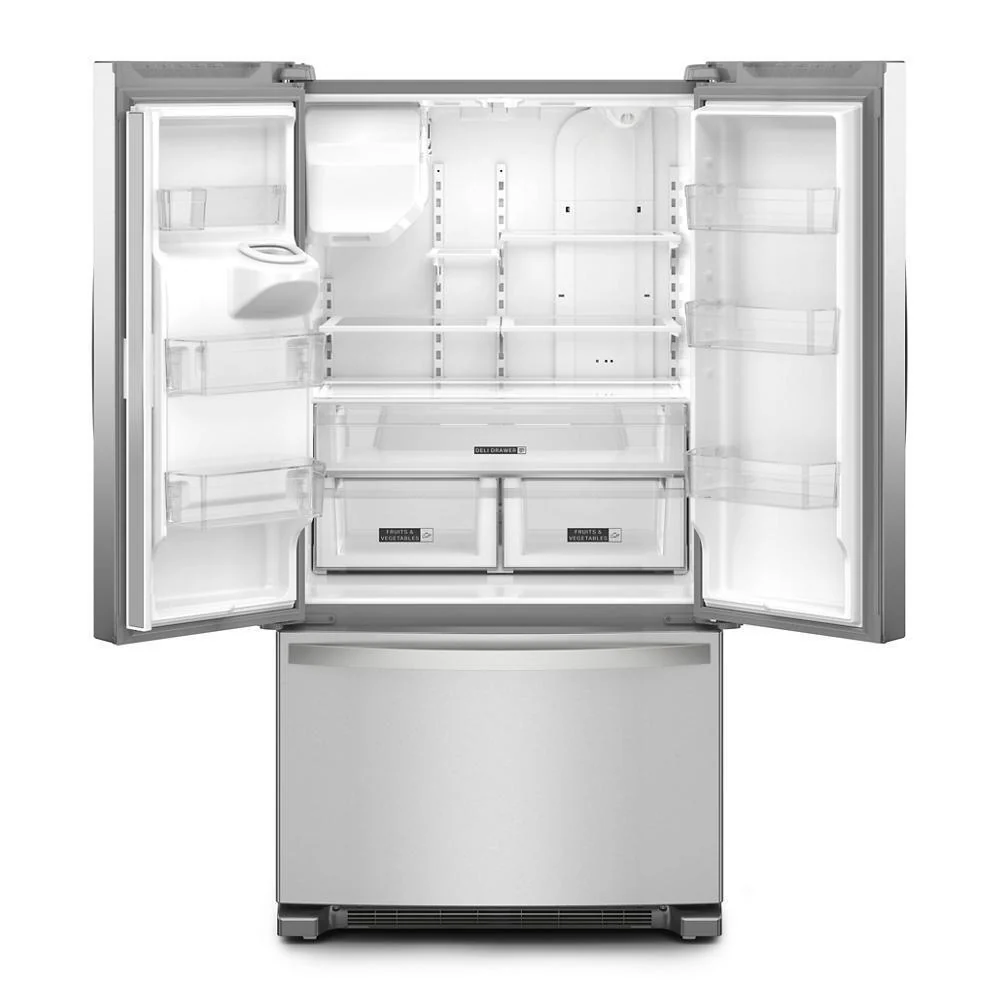 Whirlpool WRFF3436RZ 36-Inch Wide French Door Bottom Mount Refrigerator - 25 cu. ft. - Image 2