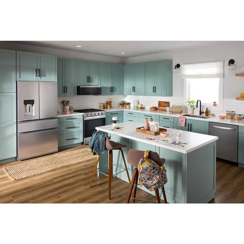 Whirlpool WRMC5036RZ 36-inch Wide True Counter Depth 4-Door French Door Refrigerator - 22 cu. ft. - Image 2