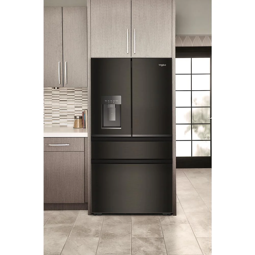 Whirlpool WRMC7036RV 36-inch Wide True Counter Depth 4-Door French Door Refrigerator - 22 cu. ft. - Image 3