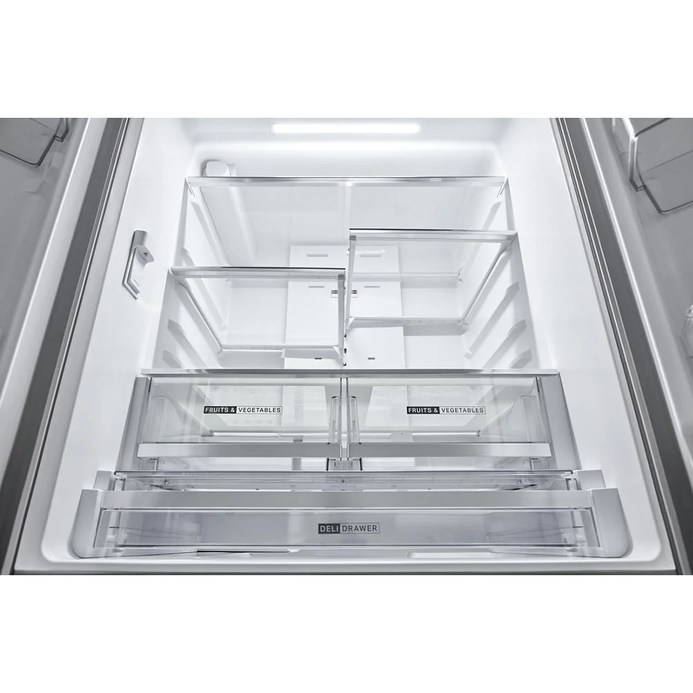 WRMF3536SZ Whirlpool® 29 Cu. Ft. Family-Sized Capacity French Door Refrigerator with Flexible Temperature Drawer - Image 4