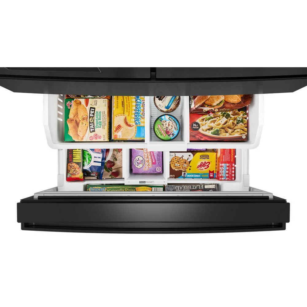 WRMF3636SV Whirlpool® 29 Cu. Ft. Family-Sized Capacity French Door Refrigerator with Flexible Temperature Drawer - Image 18