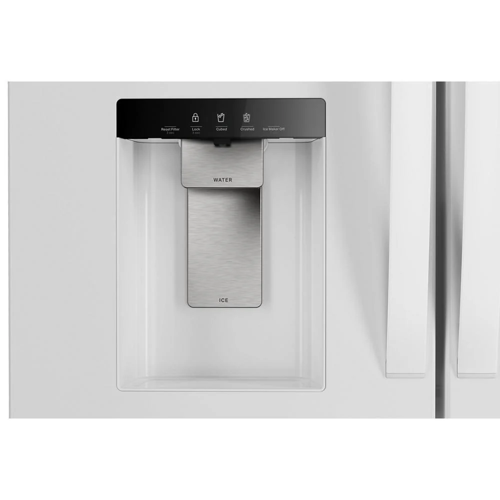 WRMF3636SW Whirlpool® 29 Cu. Ft. Family-Sized Capacity French Door Refrigerator with Flexible Temperature Drawer - Image 10