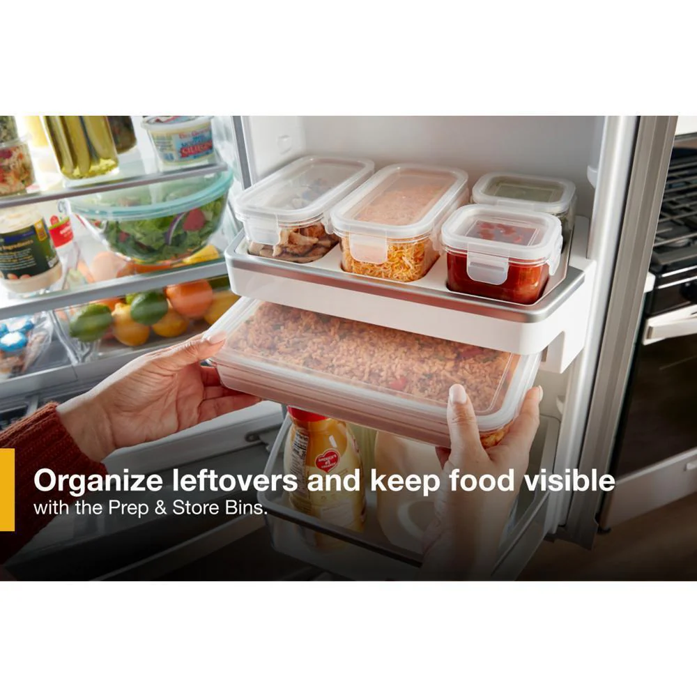 Whirlpool WRMF7736PV 36-inch Wide 4 Door Refrigerator with Prep and Store Bins - 26 Cu. Ft. - Image 19