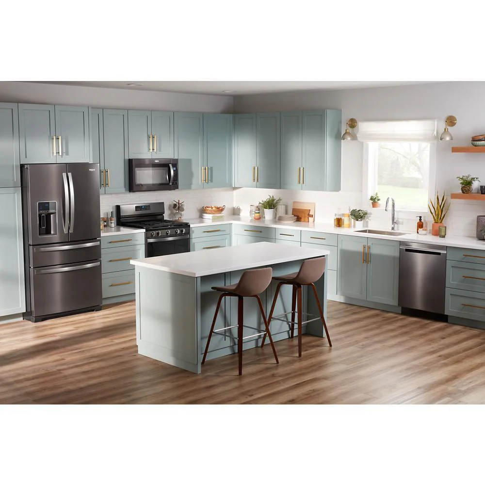 Whirlpool WRMF7736PV 36-inch Wide 4 Door Refrigerator with Prep and Store Bins - 26 Cu. Ft. - Image 3