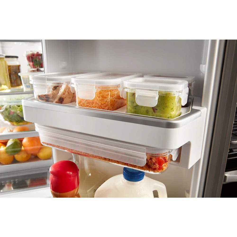 Whirlpool WRMF7736PZ 36-inch Wide 4 Door Refrigerator with Prep and Store Bins - 26 Cu. Ft. - Image 5