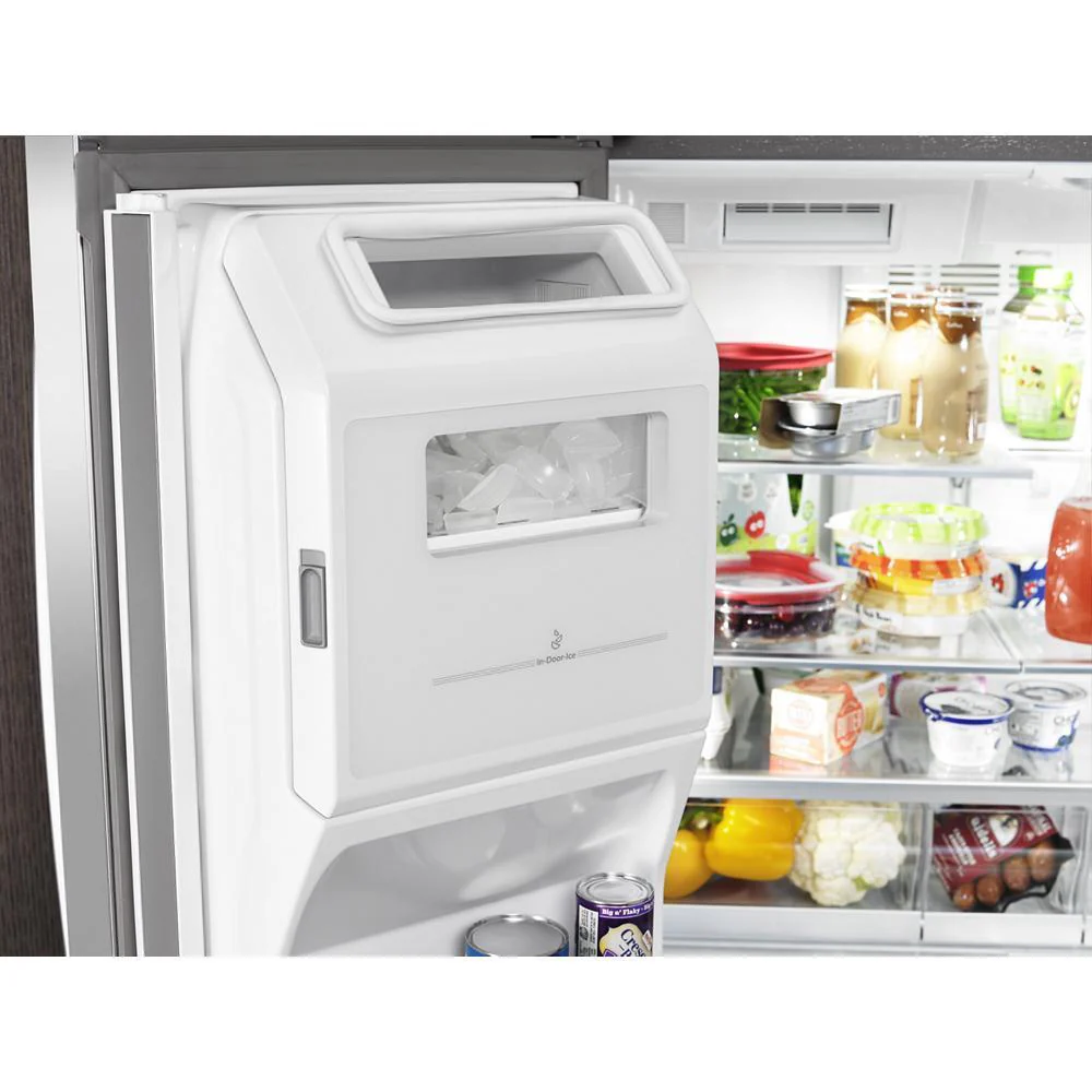 Whirlpool WRMF7736PZ 36-inch Wide 4 Door Refrigerator with Prep and Store Bins - 26 Cu. Ft. - Image 7