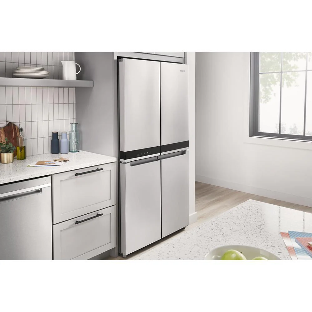 Whirlpool WRQA59CNKZ 36-inch Wide Counter Depth 4 Door Refrigerator - 19.4 cu. ft. - Image 10