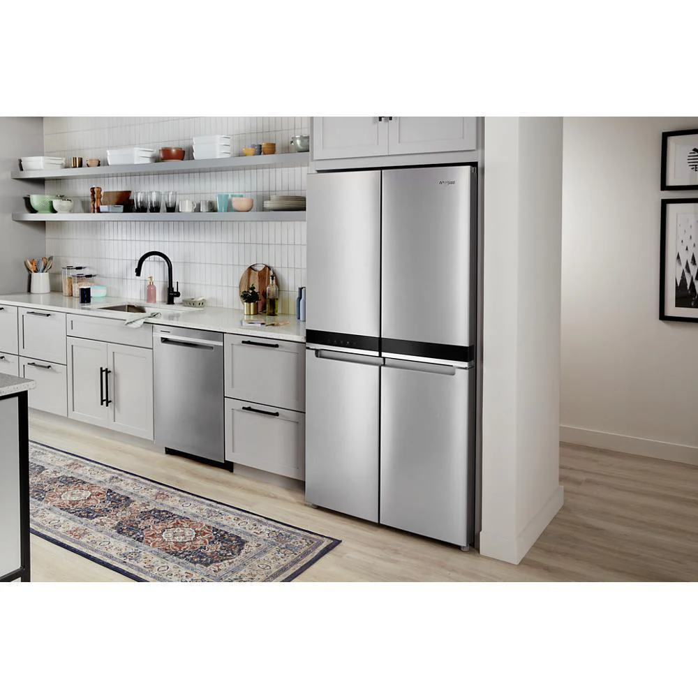 Whirlpool WRQA59CNKZ 36-inch Wide Counter Depth 4 Door Refrigerator - 19.4 cu. ft. - Image 11