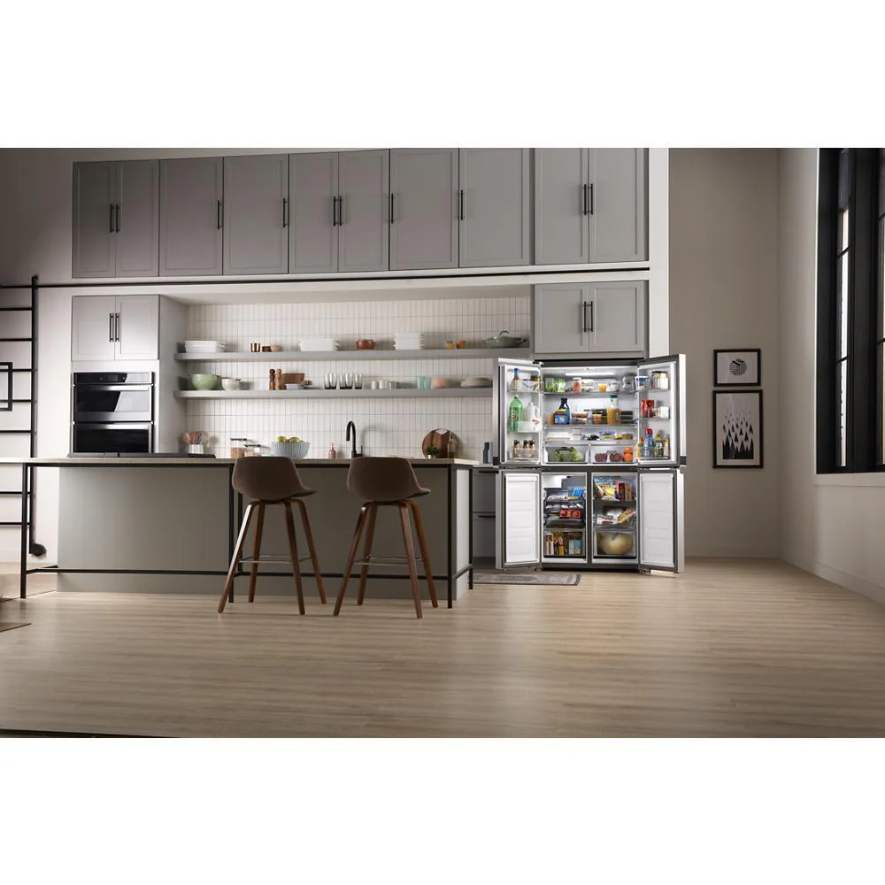 Whirlpool WRQA59CNKZ 36-inch Wide Counter Depth 4 Door Refrigerator - 19.4 cu. ft. - Image 14