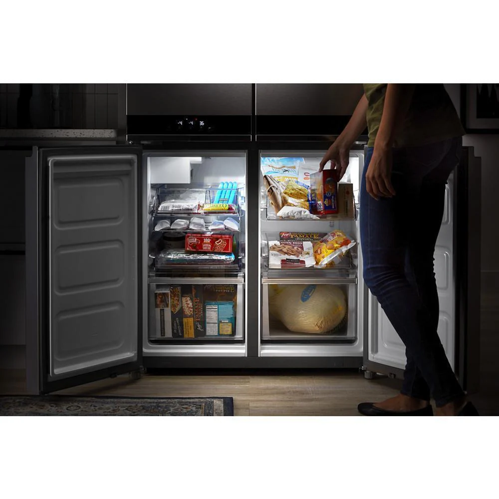 Whirlpool WRQA59CNKZ 36-inch Wide Counter Depth 4 Door Refrigerator - 19.4 cu. ft. - Image 22