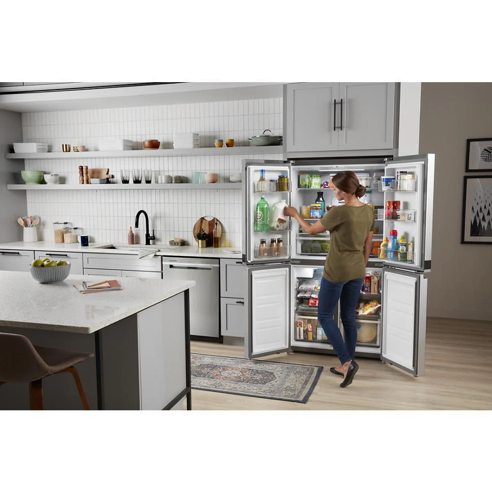 Whirlpool WRQA59CNKZ 36-inch Wide Counter Depth 4 Door Refrigerator - 19.4 cu. ft. - Image 24