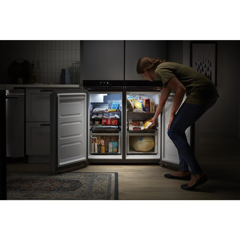 Whirlpool WRQA59CNKZ 36-inch Wide Counter Depth 4 Door Refrigerator - 19.4 cu. ft. - Image 25
