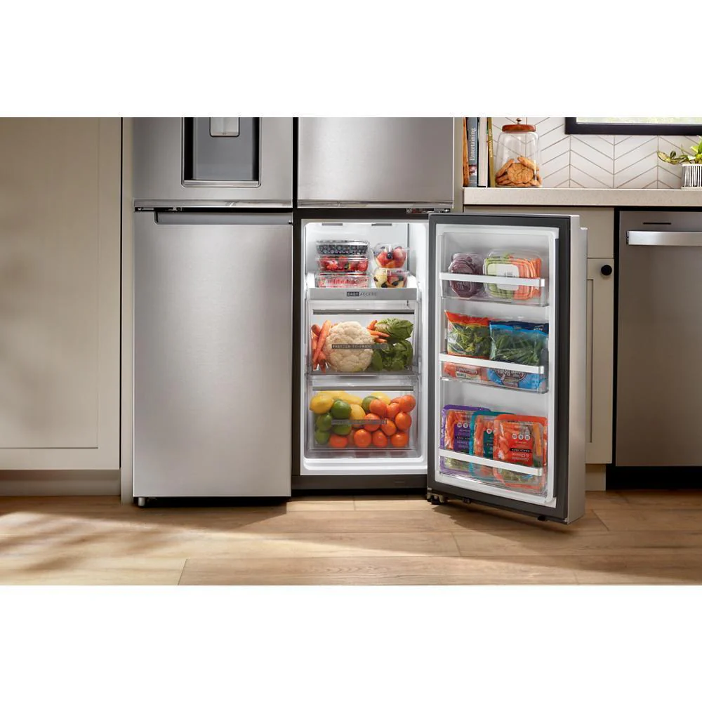 Whirlpool WRQC7836RZ 36-Inch Counter Depth 4 Door Refrigerator with Ice Maker in Door - Image 11