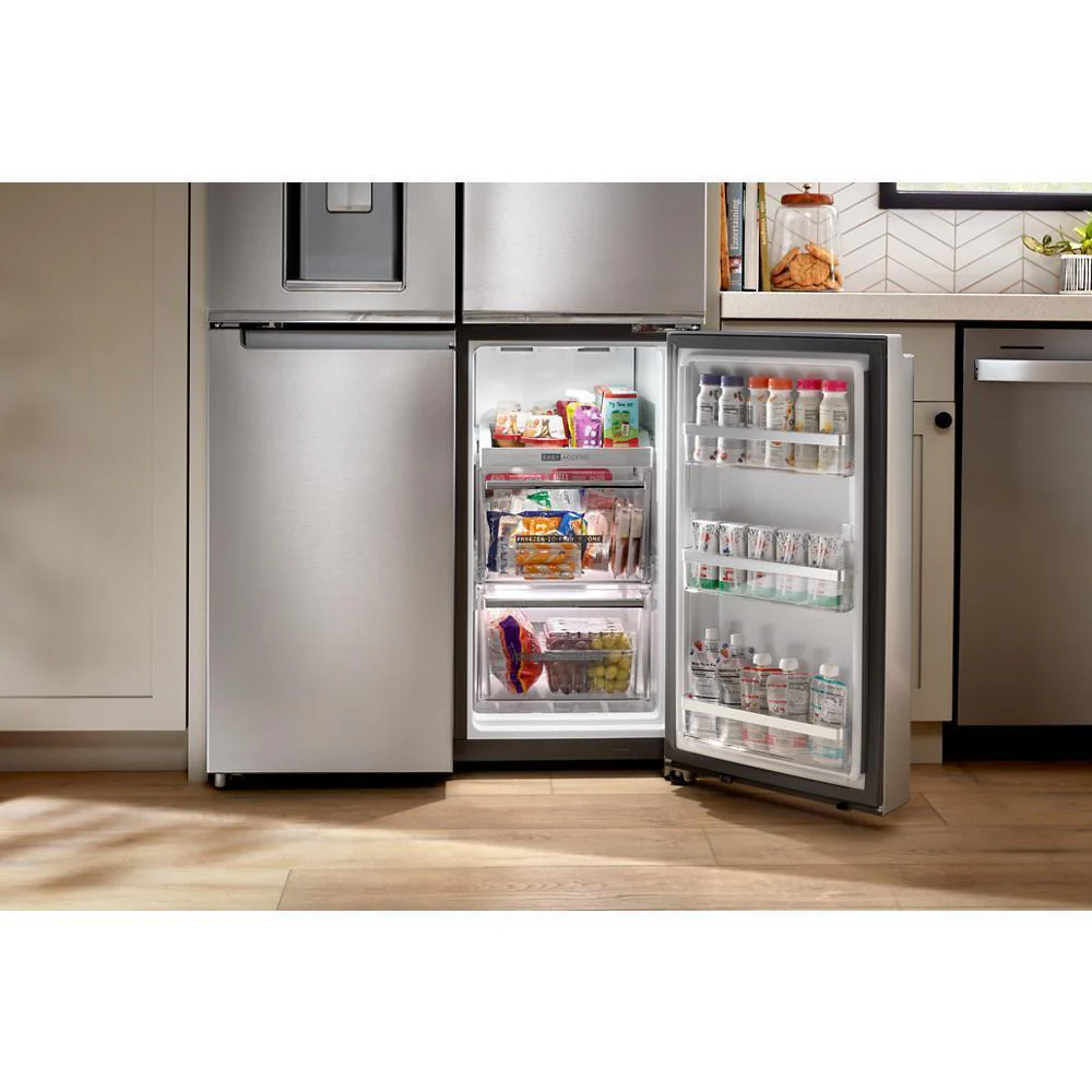 Whirlpool WRQC7836RZ 36-Inch Counter Depth 4 Door Refrigerator with Ice Maker in Door - Image 13