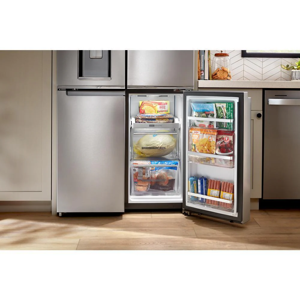 Whirlpool WRQC7836RZ 36-Inch Counter Depth 4 Door Refrigerator with Ice Maker in Door - Image 15