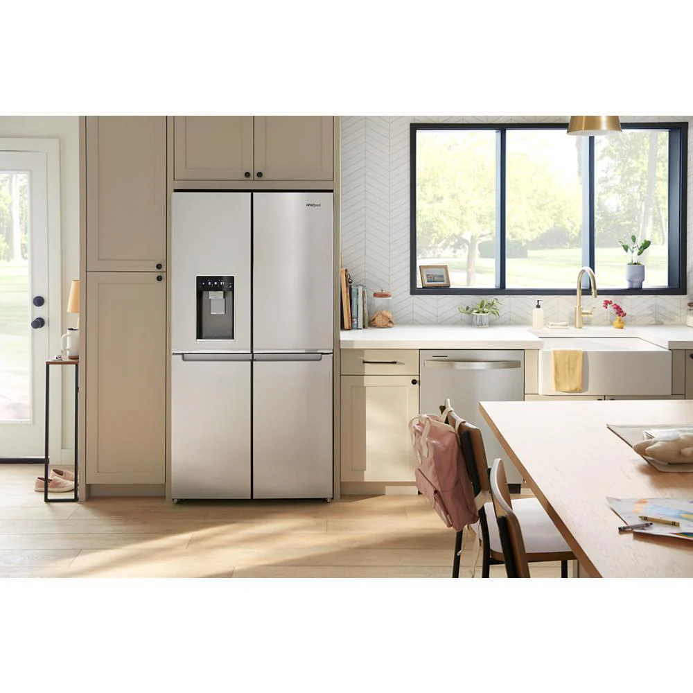 Whirlpool WRQC7836RZ 36-Inch Counter Depth 4 Door Refrigerator with Ice Maker in Door - Image 2