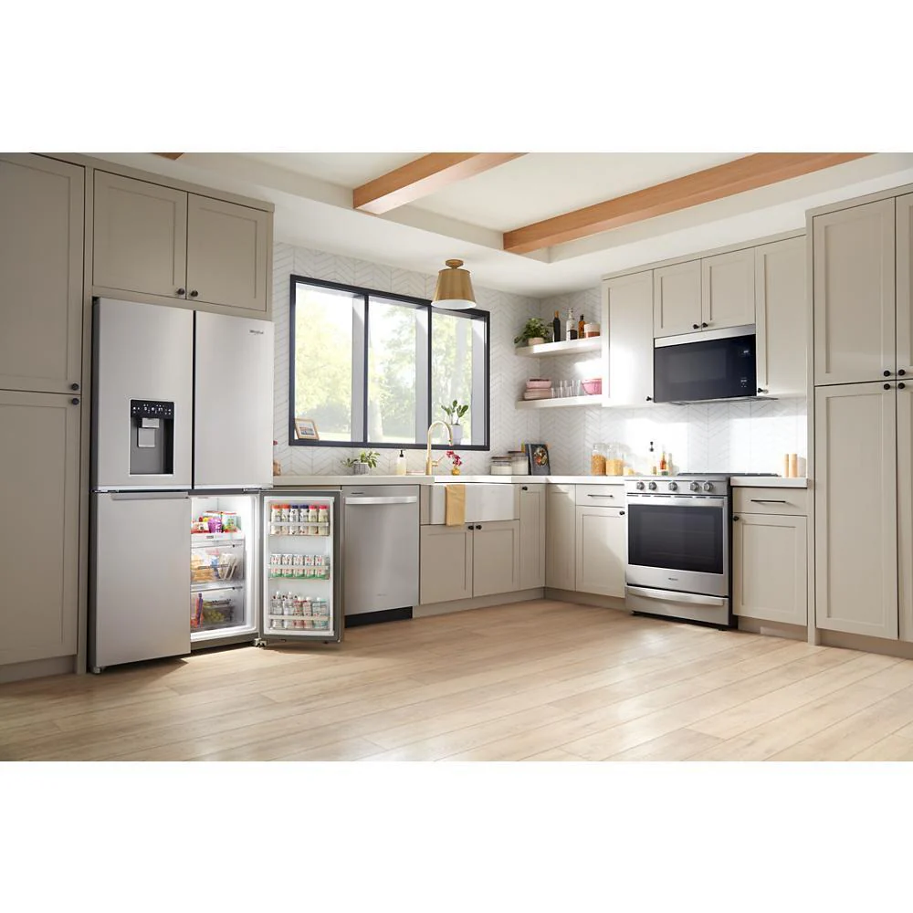 Whirlpool WRQC7836RZ 36-Inch Counter Depth 4 Door Refrigerator with Ice Maker in Door - Image 3