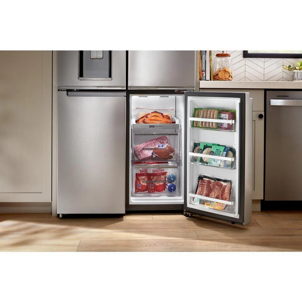 Whirlpool WRQC7836RZ 36-Inch Counter Depth 4 Door Refrigerator with Ice Maker in Door - Image 7
