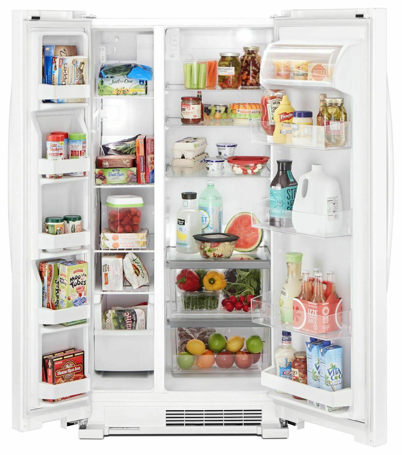 Whirlpool WRS312SNHW 33-inch Wide Side-by-Side Refrigerator - 22 cu. ft. - Image 2